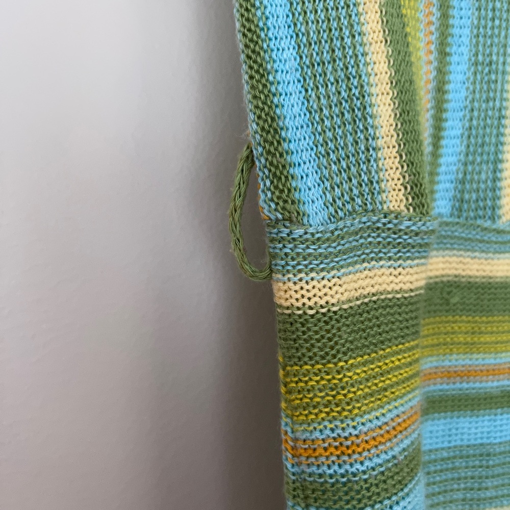 Say What Multi Color Stripe Retro Mini Dress With… - image 5